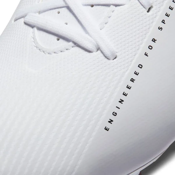 Nike Men's Mercurial Vapor 13 Academy FG/MG White/Flash/Crimson - 11