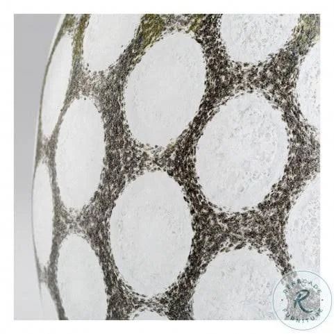 Cyan Design Large Brunson Vase - Brown and White - 11068