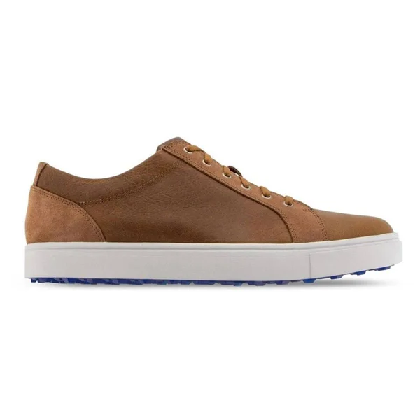 FootJoy Men's Club Casuals Blucher 79055 - Taupe - 7.5 - Wide