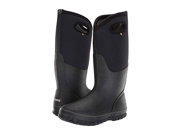 Bogs Women's Classic High Wide Calf Boot - 9 - Black