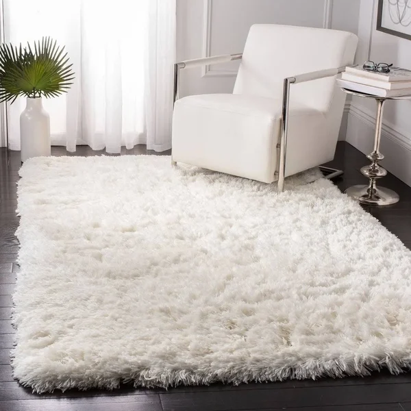 Safavieh Arctic Shag SG270A 7&6x22 x 9&6x22 White Area Rug