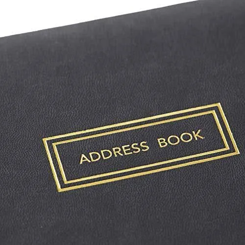 Hallmark Refillable Address Book (Charcoal)