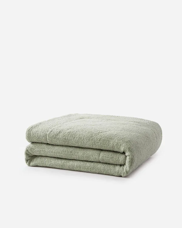 Snug Comforter Sage - King, Cal King by Sunday Citizen