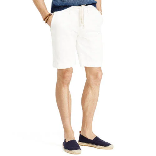 Polo Ralph Lauren Relaxed-Fit Twill Surplus Shorts - Mens, 30, White
