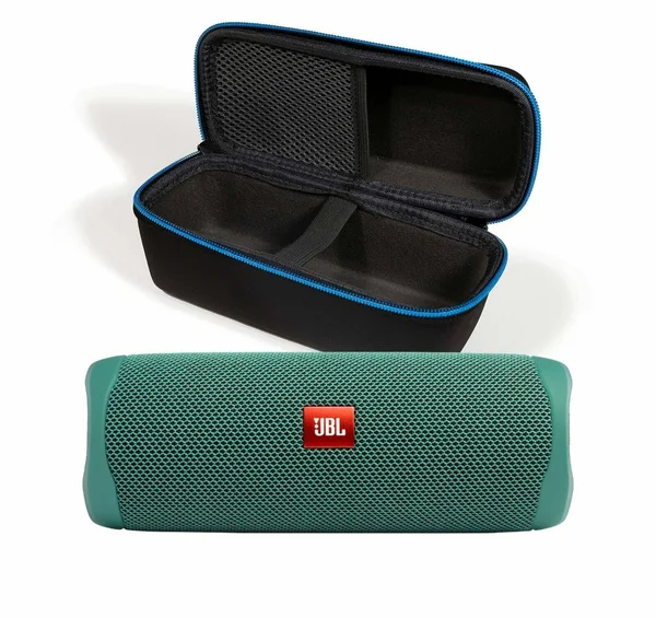 JBL Flip 5 Eco Green Portable Bluetooth Speaker W/divv Case