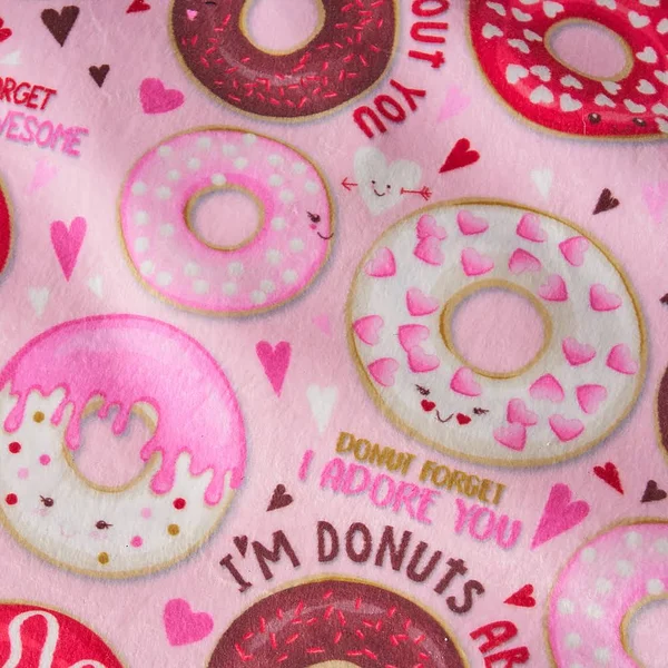 Noble House - Mayfly Fabric Bean Bag - Pink Donut Print