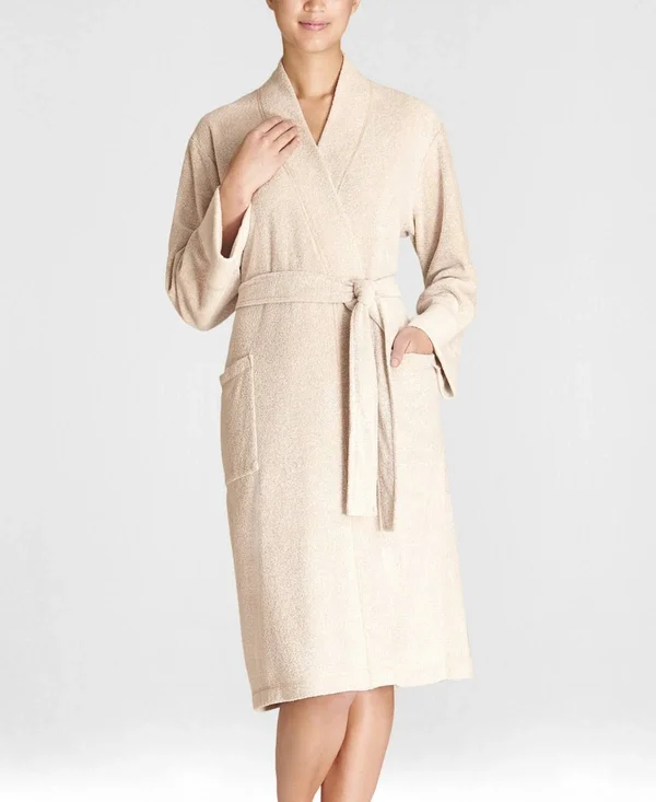 Nirvana Brushed Terry Robe - Women's, Pink, N Natori