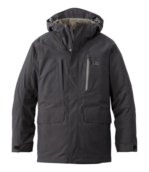 Men's Down Sweater 3-in-1 Jacket Black Extra Large, L.L.Bean