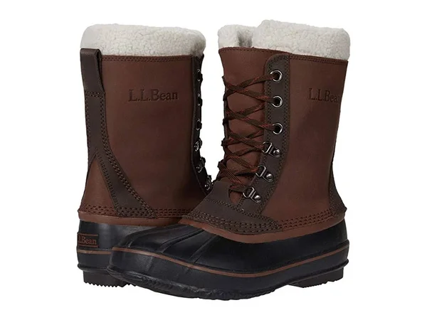 L.L.Bean Snow Boot Men's Boots 9490059 - 11 D - Medium - Brown