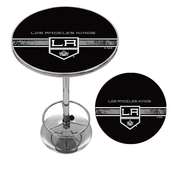 NHL Chrome Pub Table - Los Angeles Kings