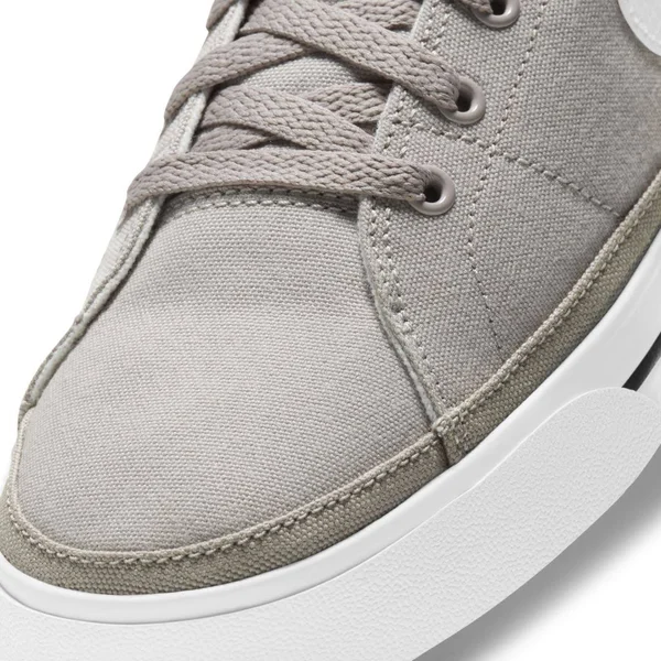 Nike Court Legacy Canvas Men's Shoes - Grey/White, Size: 8