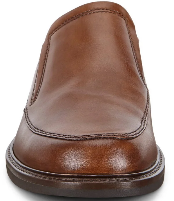Ecco Men's Holton Apron Toe Slip on Amber - 42