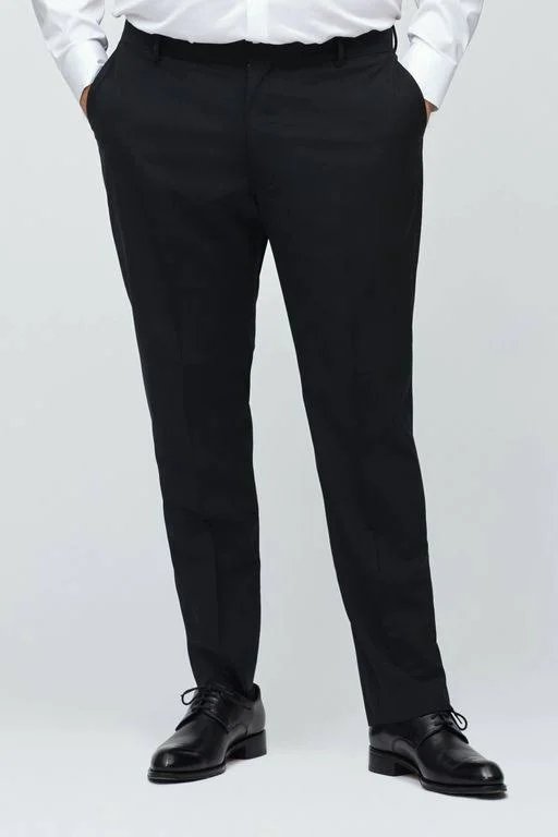 Bonobos Italian Stretch Wool Dress Pants - Black - Casual Pants