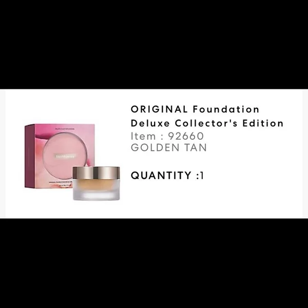 Bareminerals Deluxe Collector&s Edition Original Foundation Broad Spectrum SPF 15 - Golden Tan