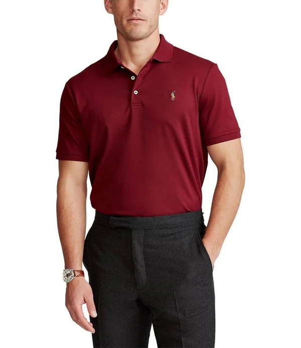 Polo Ralph Lauren Classic-Fit Soft Cotton Long-Sleeve Polo Shirt - XL