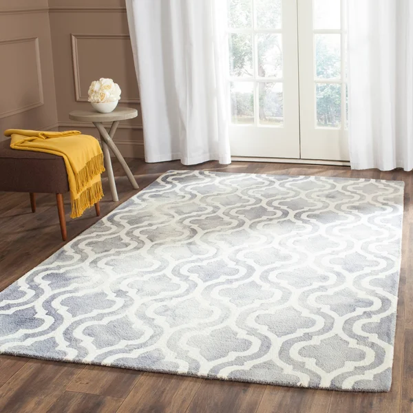 Safavieh 2&-3x22 x 8& Dip Dye DDY537G Beige - Ivory Rug