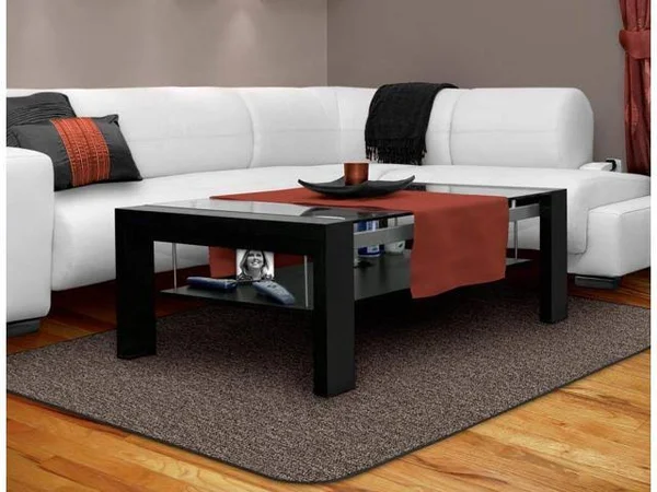 House, Home and More Skid-Resistant Carpet Indoor Area Rug Floor Mat - Pebble Gray - 3 Feet x 5 Feet