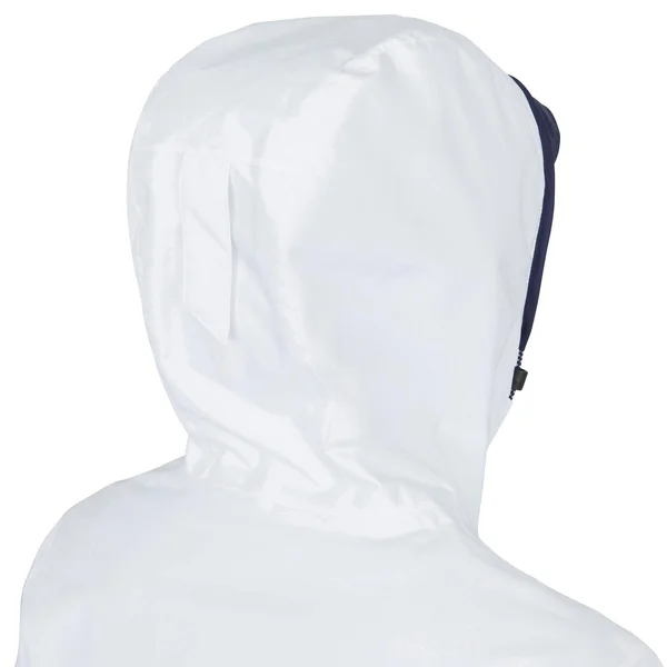 Tribord Women's 100, Waterproof Sailing Jacket in White/Navy, Size Xs