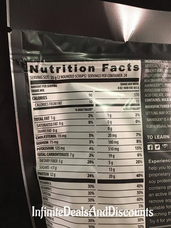 Visalus Vi-Shape Sweet Cream Nutritional Shake Mix (24 Servings)