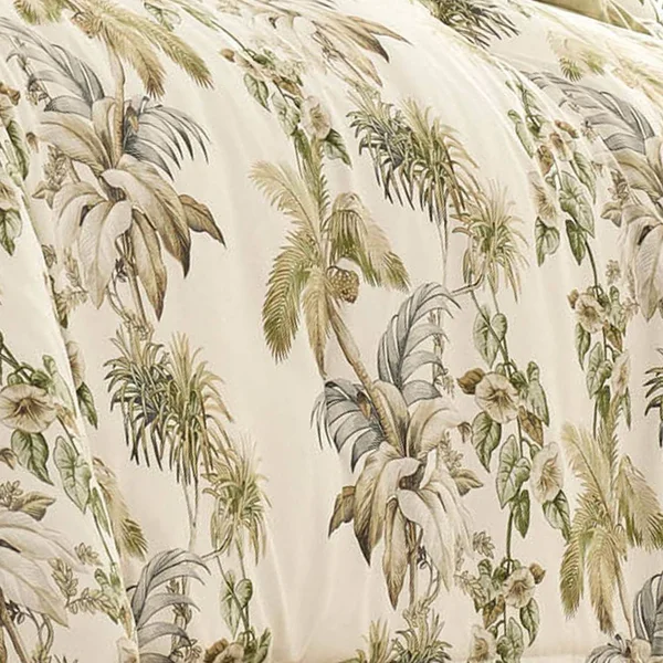 Tommy Bahama Nador California King Comforter Set - Ivory
