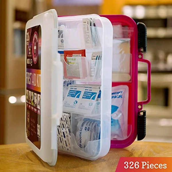 First Aid Kit - Emergency First Aid Kit and Medical Kit Exceeds ANSI Z308.1-2009