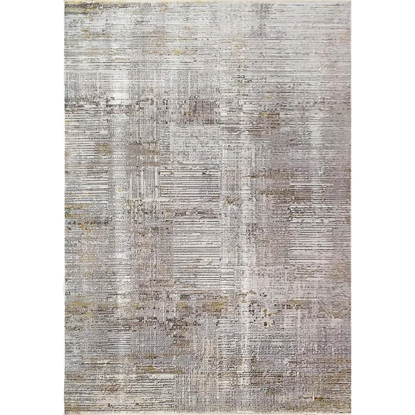 Dynamic Unique 4053 130 Cream Rust Rug - 5 ft 3 in x 7 ft 7 in