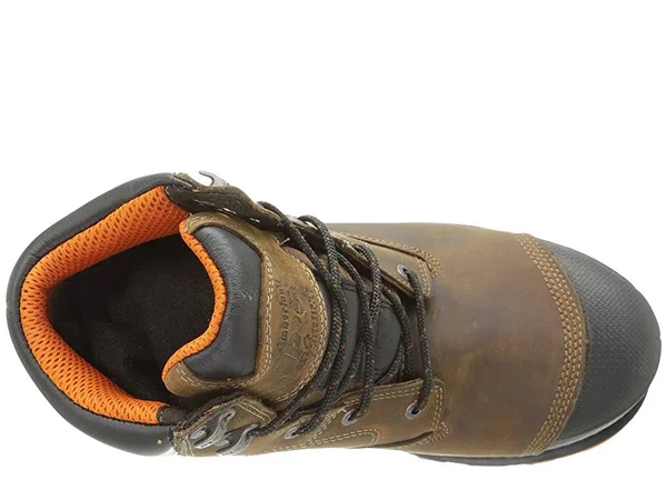 Timberland Pro Men's 6 in. Boondock Soft Toe Waterproof Work Boots, Brown