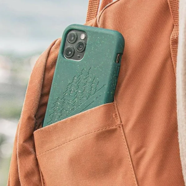 Pela Case iPhone 11 Pro Max Green Summit, 100% Compostable