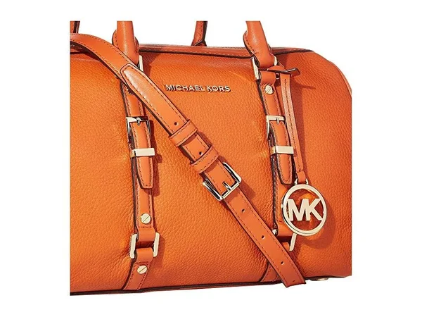 Michael Michael Kors Bedford Legacy Medium Duffel Satchel - Orange