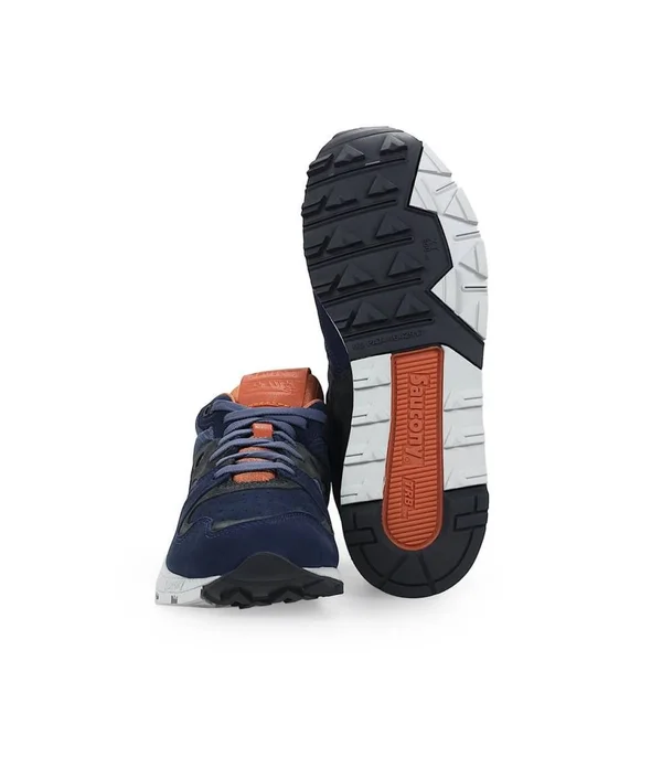 Saucony Azura Weathered Men's Sneaker, Navy/Brown, 11