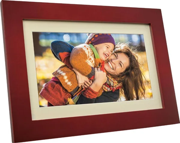 Insignia 10x22 Widescreen LCD Digital Photo Frame, Espresso