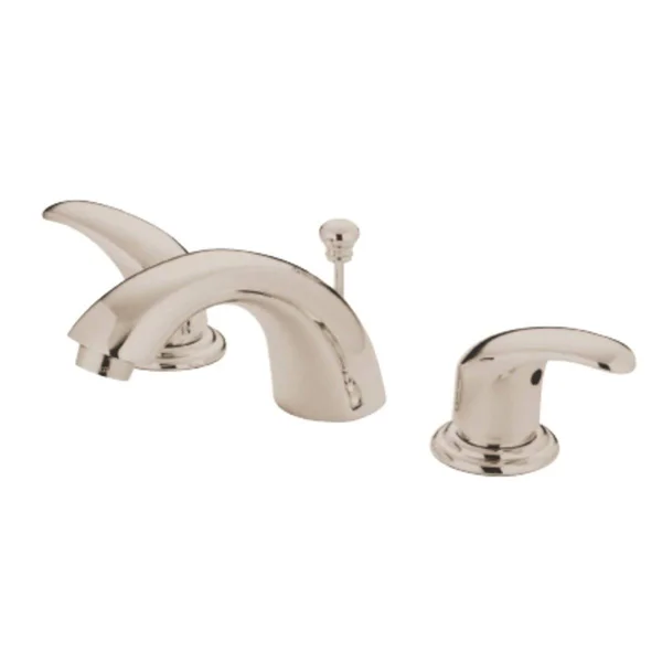 Kingston Brass Kb6951ll Legacy Mini Widespread Lavatory Faucet with Pop-Up, Polished Chrome