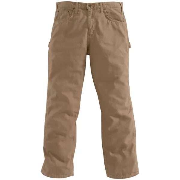 Carhartt Men's Loose Fit Canvas Carpenter Jeans - Golden Khaki