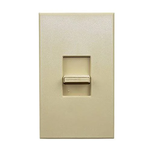 Lutron N-1003P-IV Nova 1000W Incandescent Halogen Single Pole 3-Way Preset Dimmer - Ivory