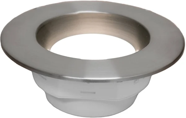Multi Pack 5/6 inch Brushed Nickel Smooth Trim LED Recessed Downlight Retrofit - Choose Color Temp - Size: 5 Pack, Silver