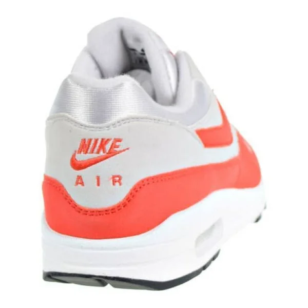 Nike Air Max 1 - Womens Shoes Vast Grey/Habanero Red Size 10.5