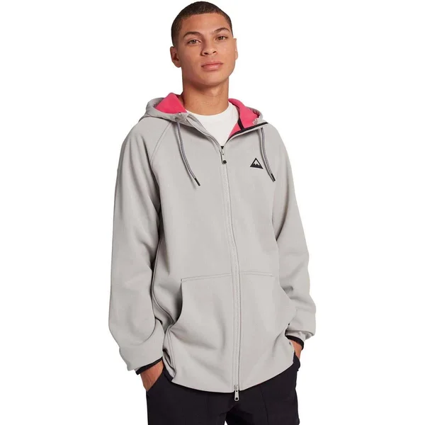 Burton Crown Weatherproof Full-Zip Fleece - Men's Iron Gray, S