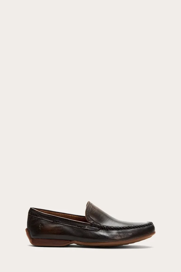 Frye Lewis Venetian Flats in Bronze - Men's Size 10.5