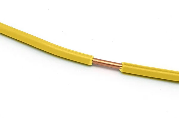 The Cimple Co - THHN - Building Wire - Yellow Jacket - 10 Gauge Solid Copper UL UV - 100 ft