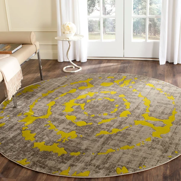 Safavieh Porcello Light Grey & Green 6& x 9& Rug
