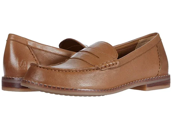 Hush Puppies Wren Loafer PF 6 Women's Tan