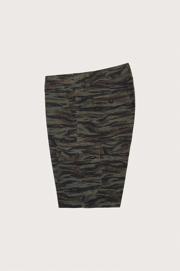 O&Neill Trvlr 20x22 Cargo Hybrid Shorts Men's Camo - 36