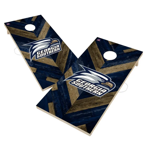 Georgia Southern Eagles 2& x 4& Solid Wood Regulation Cornhole Board Set