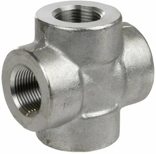 Smith Cooper 3000#Forged 316 Stainless Steel 3/4 in. Cross Fitting - Threaded - S4036X006