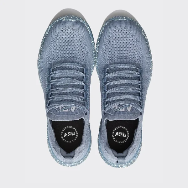 Men's APL Techloom Breeze Knit Running Shoe - Size 11 D - Blue