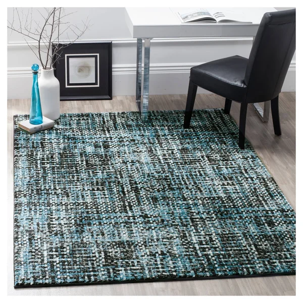 Safavieh Porcello PRL6941G 5&3x22 x 7&6x22 Charcoal - Blue Area Rug