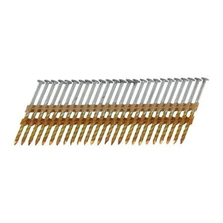 Hitachi 3-1/4 in. Angled Strip Framing Nails 21 Deg. Screw Shank (Pack of 4000 )