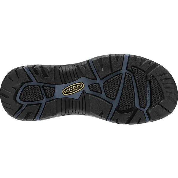 Keen Men's Waterproof Steel Toe Boots Braddock Al Mid - 12, Bison/Ensign Blue