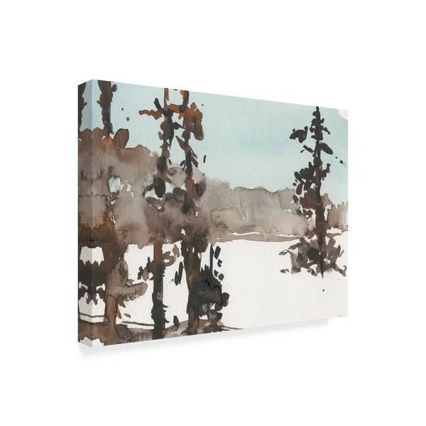 Trademark Fine Art 'Woodland Sketch III' Canvas Art by Samuel Dixon, Size: 35 x 47