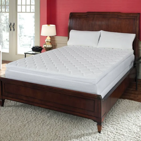 Loftworks Reversible 12-Inch Pillow Top Gel Memory Foam Mattress Full
